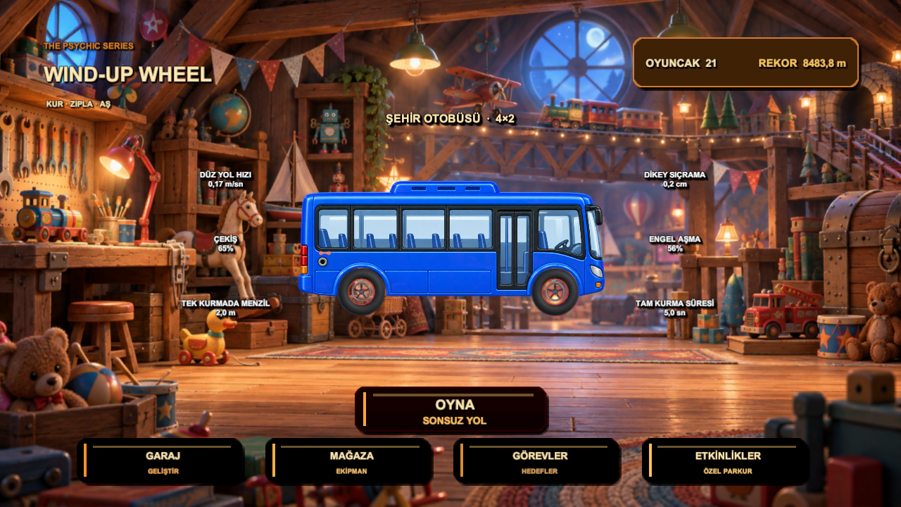 Windup Car oyun ekranı